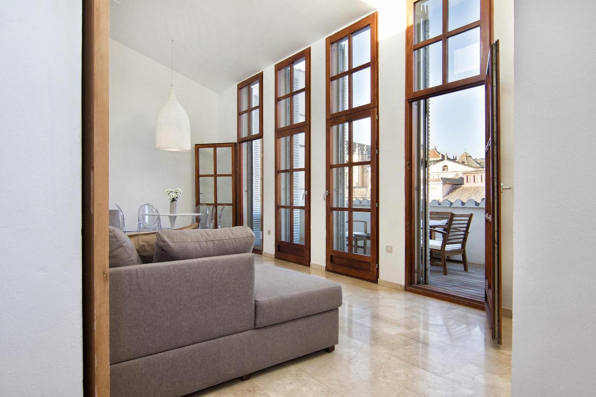 格拉纳达Bibrambla Penthouse Over Cathedral公寓 外观 照片