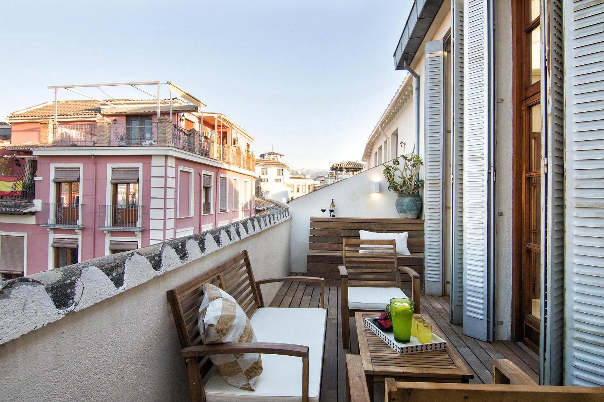 格拉纳达Bibrambla Penthouse Over Cathedral公寓 外观 照片