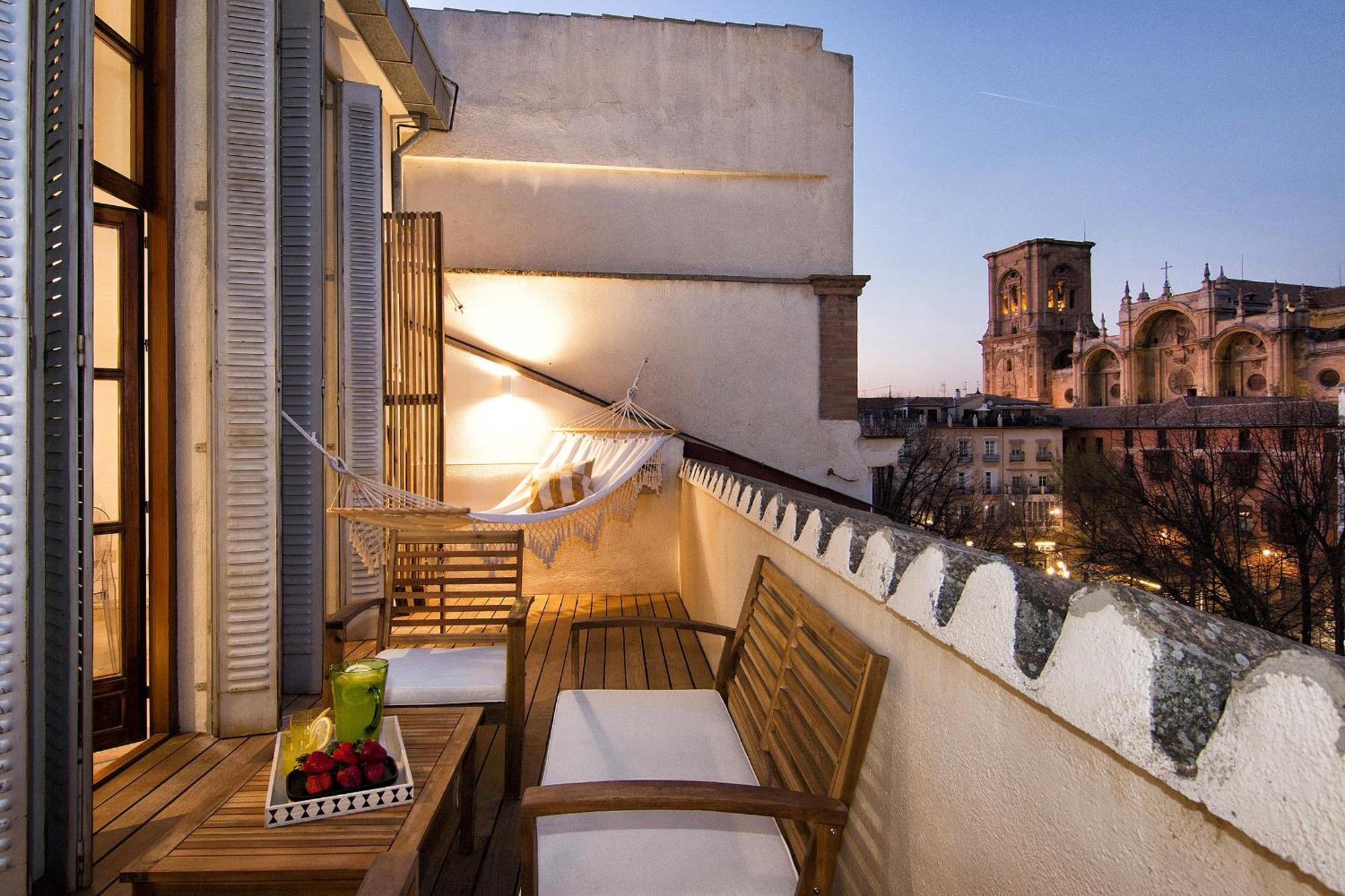 格拉纳达Bibrambla Penthouse Over Cathedral公寓 外观 照片